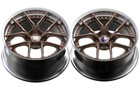 Jantes en alliage réplique concave en deux parties OEM personnalisées à bas prix 20X9 21X13 5X112 argent poli pour Lamborghini Aventador Lp700