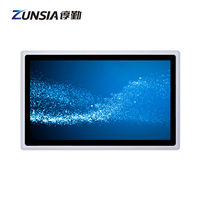 Zunsia 21,5 15,6 15 10,1 pulgadas Panel táctil Pantalla LCD Integrado Todo en una computadora IP65 Montaje en pared Marco abierto Panel industrial PC