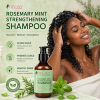 Shampoo ODM à la menthe poivrée, au romarin et à la kératine, bloqueur de DHT avancé, shampooing à la biotine et au palmier nain, pour la repousse des cheveux et contre la chute des cheveux.