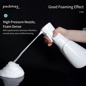 New 500ml Reusable Plastic Pet Empty Foam <b>Pump</b> <b>Bottle</b> Cleaning Detergent Trigger Sprayer Foam <b>Bottle</b> - Product Image 2