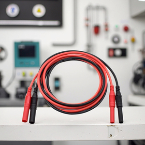 Jialun Bút thử nghiệm Đồng hồ vạn năng 1000V 20A hạng nặng Vôn kế cao dây dẫn đầu dò bằng đồng cách điện Silicon 1 lõi 110cm - Product Image 4