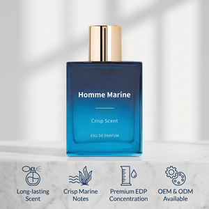 Perfume Portátil Golden Mirror Cap Marine Unisex EDP, Aroma Fresco Acuático, Elimina el Mal Olor, para Uso Diario, Negocios, Citas - Product Image 2