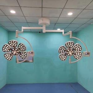 Bệnh viện thiết bị y tế phẫu thuật hoạt động theatre đèn LED <span class=keywords><strong>shadowless</strong></span> ánh sáng thú y đèn di động di động đèn - Product Image 2