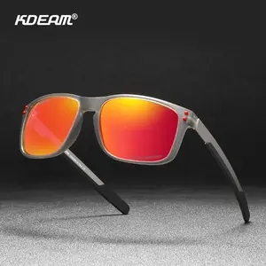 Kdeam Zomer Strand Gepolariseerde Sport Zonnebril Voor Mannen Vrouwen Running Fietsen Vissen Golf Driving Shades Zonnebril Tr90 Frame