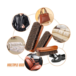 <span class=keywords><strong>Cepillo</strong></span> <span class=keywords><strong>para</strong></span> Zapatos de Crin de Caballo, <span class=keywords><strong>Cepillo</strong></span> <span class=keywords><strong>para</strong></span> Limpiar Zapatos, Herramienta de Limpieza de Zapatos Suave y Eficaz - Product Image 5