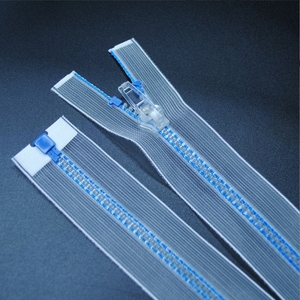 <span class=keywords><strong>Fermeture</strong></span> à glissière transparente No.5 fil coloré dentelle de maille transparente <span class=keywords><strong>fermeture</strong></span> à glissière en nylon blanc <span class=keywords><strong>fermeture</strong></span> à glissière veste à extrémité ouverte - Product Image 6