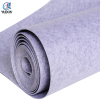 Colorfu l rouleau de feutre de tissu de polyester perforé à l'aiguille pour les projets d'artisanat de bricolage matériel de patchwork de couture