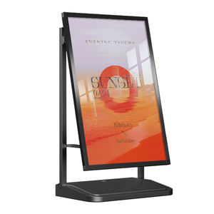 Maßgefertigter Langlebiger Windbeständiger Posterständer |   Aluminium A-Rahmen Einfach Aufzubauendes Einseitiges Display |   Werbezwecke |   BOZE - Product Image 2