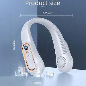 2024 New Arrivals Wearable Neck for Outdoor Best Selling Product Rechargeable <b>Usb</b> Portable Cooling <b>Fan</b> - Product Image 2