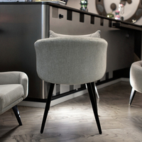 Fauteuils modernes en tissu pour salle à manger Salon Réception et cuisine pour restaurants et hôtels Mobilier de restaurant