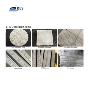 Mousse EPS à économie d'énergie numérique formant la machine de moulage de forme de décoration de <span class=keywords><strong>corniche</strong></span> Machines de production de panneaux de <span class=keywords><strong>plafond</strong></span> muraux - Product Image 6