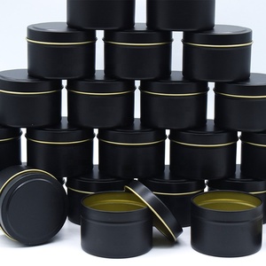 Lata de Metal <span class=keywords><strong>para</strong></span> Alimentos, Personalizable con Impresión, <span class=keywords><strong>para</strong></span> Regalos, Dulces, Navidad, Embalaje, <span class=keywords><strong>Latas</strong></span> Redondas Vacías <span class=keywords><strong>para</strong></span> <span class=keywords><strong>Velas</strong></span> con Tapa, Venta al <span class=keywords><strong>por</strong></span> <span class=keywords><strong>Mayor</strong></span> - Product Image 4