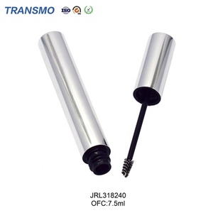 Tubes de mascara vides en aluminium, emballage personnalisé pour mascara, tube de colle à cils vide argenté de 7,5 ml avec brosse - Product Image 6