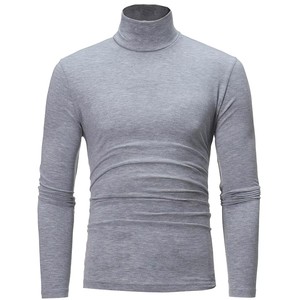 Pull tricoté chaud pour homme, collection automne/hiver 2026, col montant, coupe ample et décontractée, <span class=keywords><strong>grande</strong></span> <span class=keywords><strong>taille</strong></span> - Product Image 3