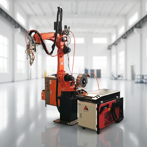 Máquina de Soldadura Robótica Industrial Articulada de 6 Ejes para Tuberías de <span class=keywords><strong>Aluminio</strong></span> y Chapa Metálica, Robot de Soldadura Láser <span class=keywords><strong>con</strong></span> Programación Fuera de Línea - Product Image 1