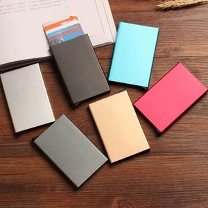 Aluminum Alloy Business <b>Card</b> <b>Box</b> High-end Luxury Metal Business <b>Card</b> Holder Enterprise Customized LOGO Business Gifts - Product Image 3