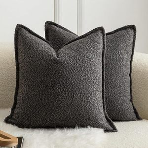Funda De Almohada decorativa cuadrada moderna Bohemia, funda de cojín con <span class=keywords><strong>textura</strong></span> de Boucle, funda de almohada tejida con acento para sofá, uso doméstico, Navidad - Product Image 3