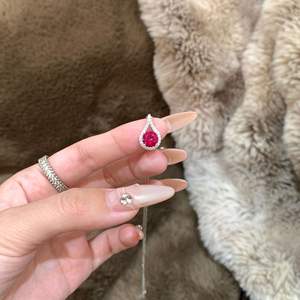 Collier en argent pur S925 avec perle pour femmes, design classique haut de gamme, simple, avec un fort lustre rose, pendentifs de mode - Product Image 3