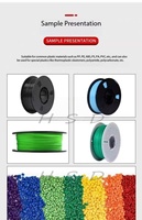Machine d'extrusion de filament 3D de 1,75 mm et 3 mm, machine de fabrication de filament plastique de bureau pour les amateurs et les créateurs d'impression 3D