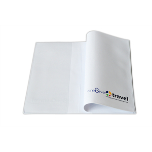 プラスチック製航空券ポーチ PVCパスポートカバー ビニール製トラベルパスポートウォレット/ホルダー - Product Image 3