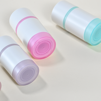 50G 75G personnalisé vide biodégradable paille de blé PP torsion déodorant bâton conteneur tube rond emballage
