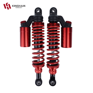 Amortiguador Trasero de Motocicleta Reparado KINGHAM para <span class=keywords><strong>Honda</strong></span> CG Suzuki GN Yamaha <span class=keywords><strong>YB</strong></span>, Suspensión de Motocicleta de 335 mm, Proveedor de Fábrica - Product Image 1