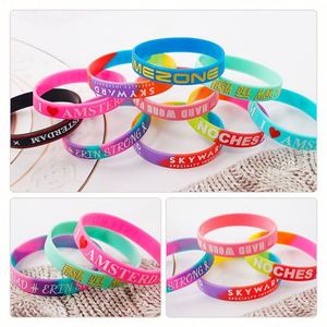 Pulsera Deportiva Promocional de Silicona, Brazalete de Silicona Personalizado, Pulseras de Alta Calidad con Logotipo - Product Image 6