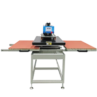 Presse à chaud multifonctionnelle silencieuse 60x80cm, machine à sublimation double pour impression de t-shirts, machine de transfert de strass