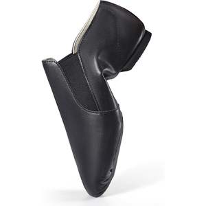 Chaussures de jazz unisexes Dynadans, dessus en cuir PU, à enfiler, plates, pour femmes et hommes UG - Product Image 4