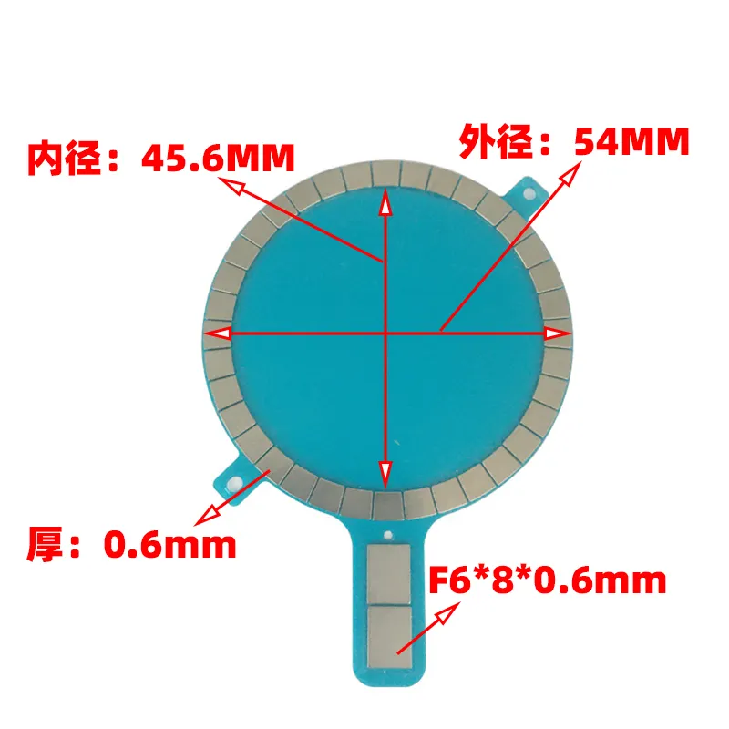 N52SH stiker cincin Magnet Neodymium untuk ponsel casing pengisi daya mobil nirkabel magnetis Bank daya Magsafe untuk dijual