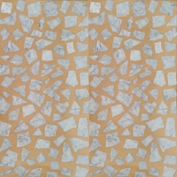 Dalles de terrazzo épaisses résistantes à l'usure, pierre artificielle, couleurs personnalisées, carreaux de sol modernes pour villas et hôtels