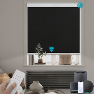 <strong>Long</strong> Life Motorized Roller Window <strong>Blinds</strong> Remote Control Customizable Light Filtering Fabric Roller Shades - Product Image 5
