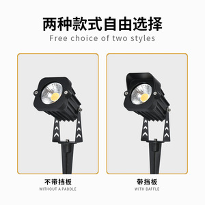 Projecteur d'<span class=keywords><strong>extérieur</strong></span> étanche <span class=keywords><strong>pour</strong></span> jardin, éclairage de pelouse et d'arbres, lampe à piquer <span class=keywords><strong>pour</strong></span> parterre de fleurs, projecteur. - Product Image 2