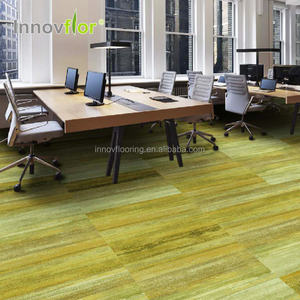 50*50เซรามิกชั้นหลายระดับไนล่อนวัสดุพีวีซีสีเขียวปริศนาพรมกระเบื้อง100 25X500ซม. 500X 100% 50x50 Pp สำนักงานชั้น50*50 - Product Image 3