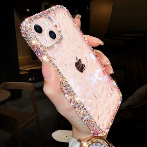 Funda de teléfono de silicona transparente <span class=keywords><strong>con</strong></span> diamantes de imitación brillantes de lujo para <span class=keywords><strong>iPhone</strong></span> X Xr Xs 11 12 <span class=keywords><strong>13</strong></span> <span class=keywords><strong>14</strong></span> 15 16 Pro Max - Product Image 2