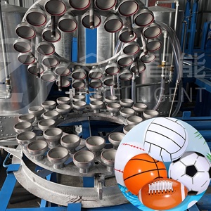 <span class=keywords><strong>Four</strong></span> de moulage par rotation pour la production de ballons de sport, machine à rouleaux en PVC pour ballons de gymnastique - Product Image 5
