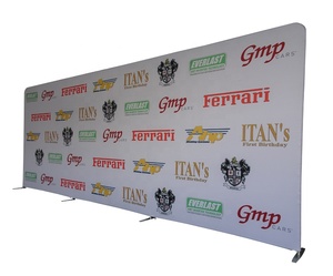 <strong>Custom</strong> <strong>Backdrop</strong> Stand <strong>Portable</strong> Exhibition Booth Stand - Product Image 1
