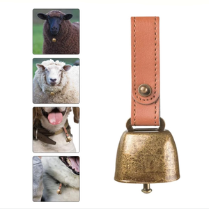 <span class=keywords><strong>Collar</strong></span> de perro al por mayor, <span class=keywords><strong>collar</strong></span> de campana duradero de cuero PU para mascotas, colgante de campana para actividades nocturnas ruidosas, accesorios para mascotas - Product Image 6