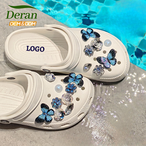 Deran OEM vente en gros femmes été jardin chaussures plate-forme sandales maison pantoufles Explosion Logo personnalisé sabots personnalité plage EVA - Product Image 1