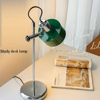Lampe de bureau LED moderne et simple VH, alimentée par courant alternatif, réglable en hauteur, pour chambre à coucher, chevet, étude, lumière de lecture protectrice pour les yeux