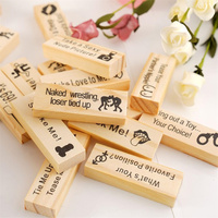 Juego de Torre de Bloques Traviesos para Parejas, Juego Erótico para Citas, Regalo para Adultos, Fiesta Nocturna, San Valentín, Torre de Bloques Apilables