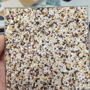 Minida Type Natuurlijk Zand Multicolor Duurzaam Waterdicht Vloer Wand Decoratie Tuin Landschap Hars Watergewassen Steen - Product Image 4