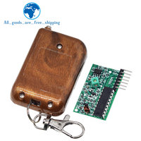 Kits de télécommande sans fil à clé 4 canaux 315Mhz TZT 2262/2272, module récepteur pour Arduino