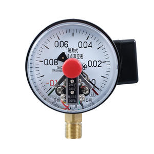 Manomètre à vide Yxc100 100 mm -0,1 à 0 Mpa, type à contact magnétique, fabriqué à Suzhou - Product Image 1