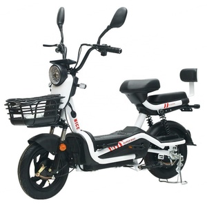 Vélo Électrique Urbain Économique, Vente en Gros Usine, Vélo Électrique à Pneus Larges de 14 Pouces, Cadre en Acier, E-bike 350W, Vélo Électrique 3 Vitesses - Product Image 1