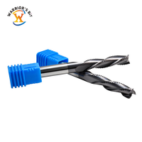 Warrior's Bit CNC Tools Carbure monobloc 8mm/6mm Diamètre de la tige Fraise à bois Aitin OEM/ODM Carbure Chipbreak Rougher pour le bois