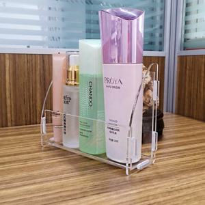 Organisateur de maquillage et de bijoux en acrylique transparent écologique en gros, 2 pièces, avec montage facile - Product Image 3