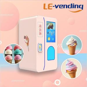 Máquina Expendedora Automática de Helado Suave con 6 Sabores, Autoservicio para Centros Comerciales, Estaciones de <span class=keywords><strong>Metro</strong></span>, Aeropuertos y Parques de Atracciones - Product Image 6