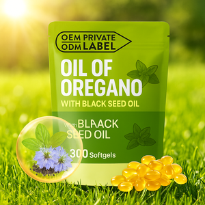 <span class=keywords><strong>Private</strong></span> <span class=keywords><strong>Label</strong></span> Bio-Oreganoöl mit Schwarzkümmelöl-Kapseln zur Unterstützung des Immunsystems, Oreganoöl-Weichkapseln - Product Image 3