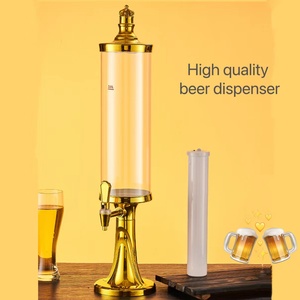 Distributeur de <span class=keywords><strong>bière</strong></span> portable moderne en plastique 3L, alimenté à l'énergie solaire, écologique, de qualité alimentaire, refroidi par glace, pour hôtels et buffets - Product Image 5